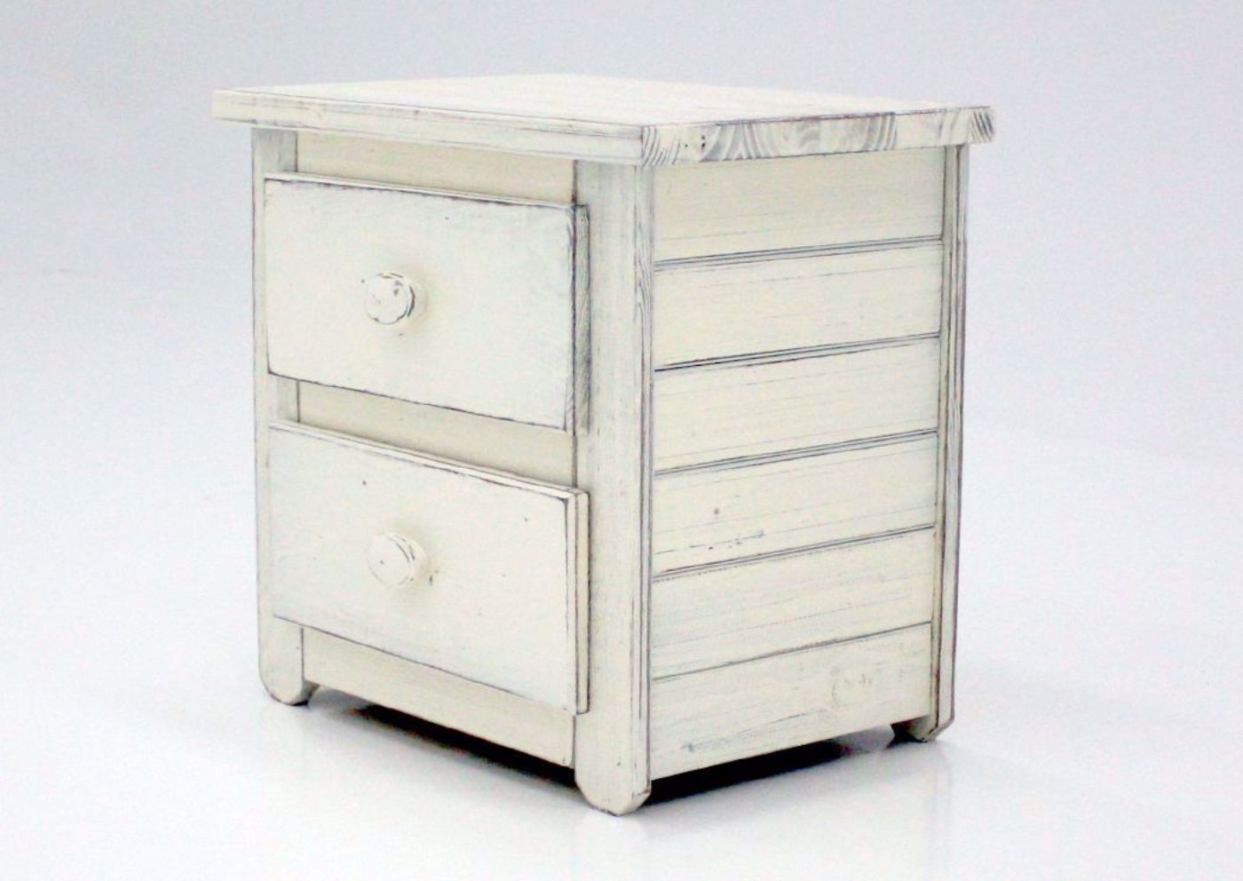 Duncan Nightstand, White, Angle | Home Furniture Plus Bedding