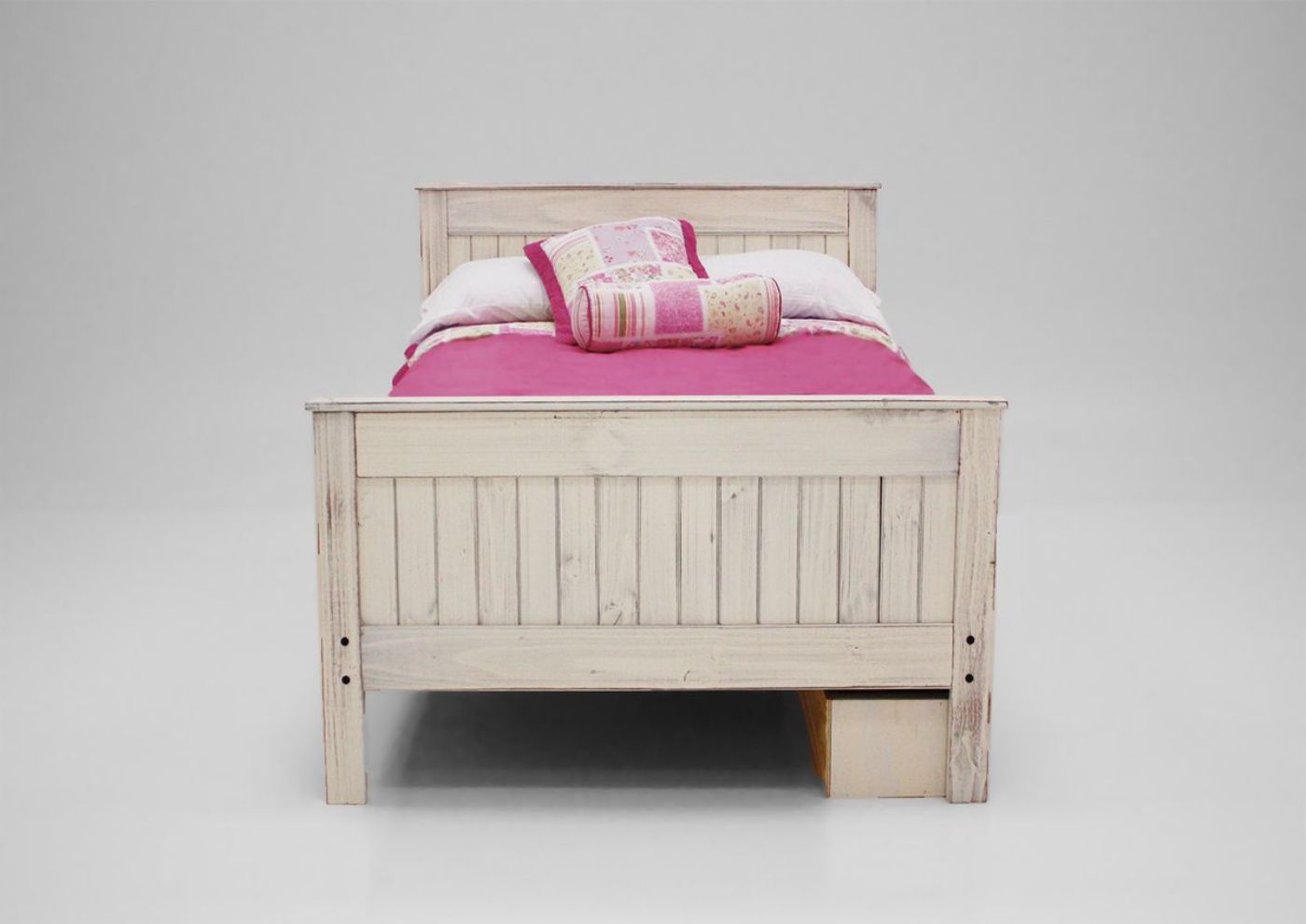 Picture of Duncan Full Bed With Storage Unit - White