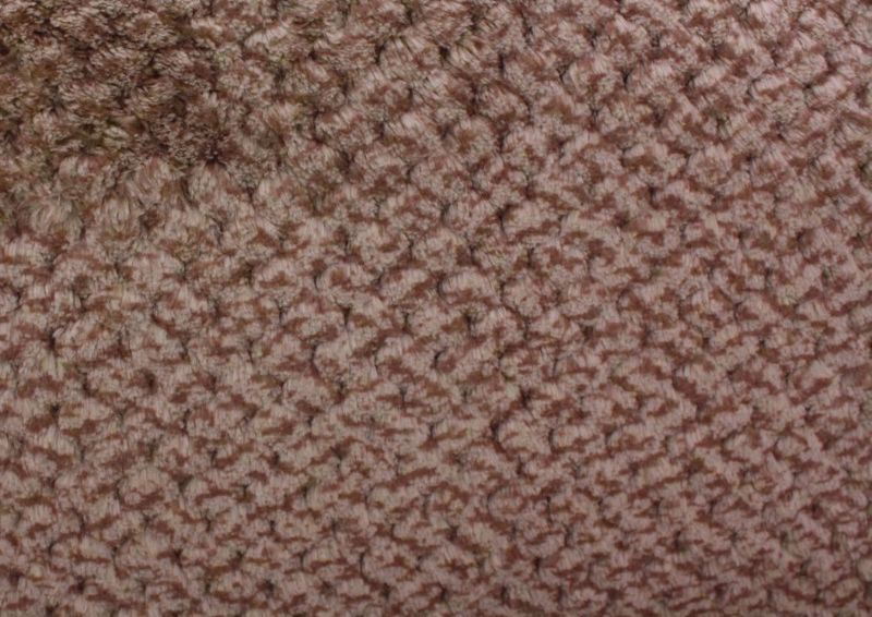 Wesley Swivel Chair Brown Chenille Upholstery Detail | Home Furniture Plus Bedding