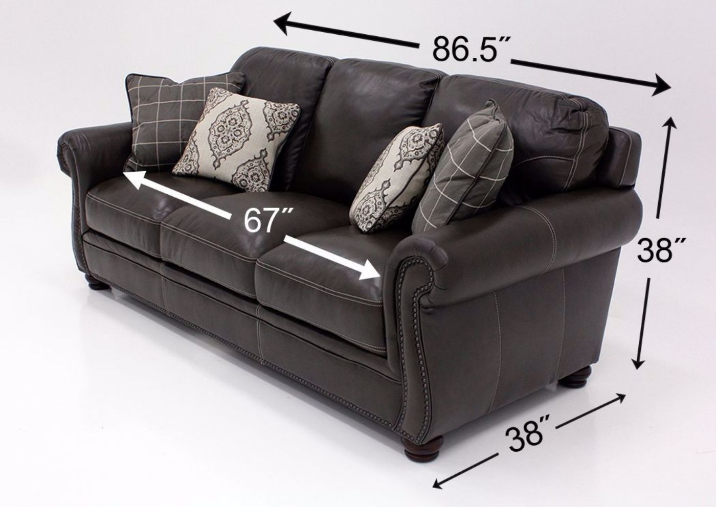 Picture of Amarillo Ghost Sofa - Brown