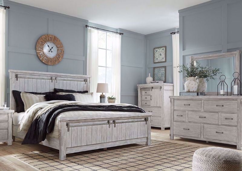 Brashland Bedroom Set - White | Home Furniture