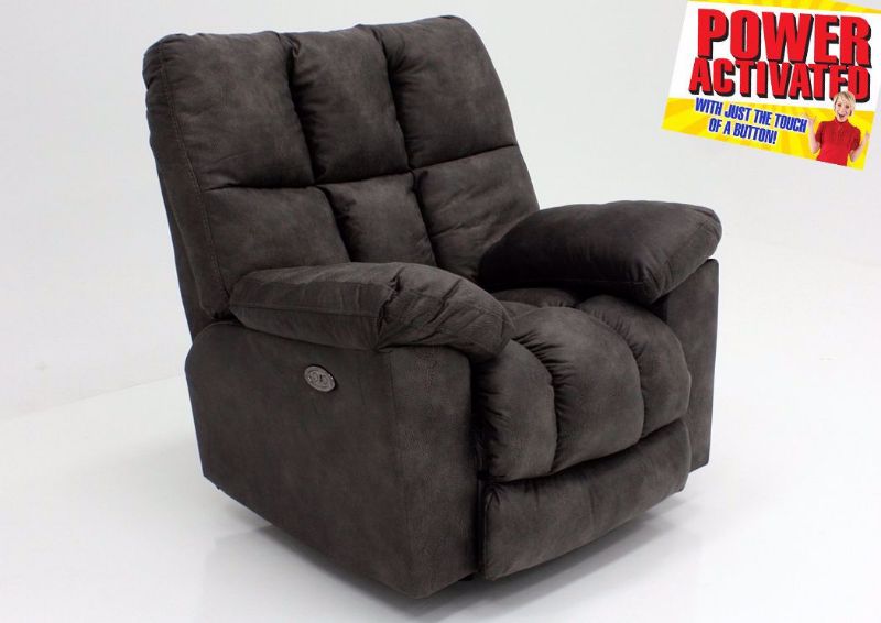 Picture of Dorado POWER Recliner - Charcoal