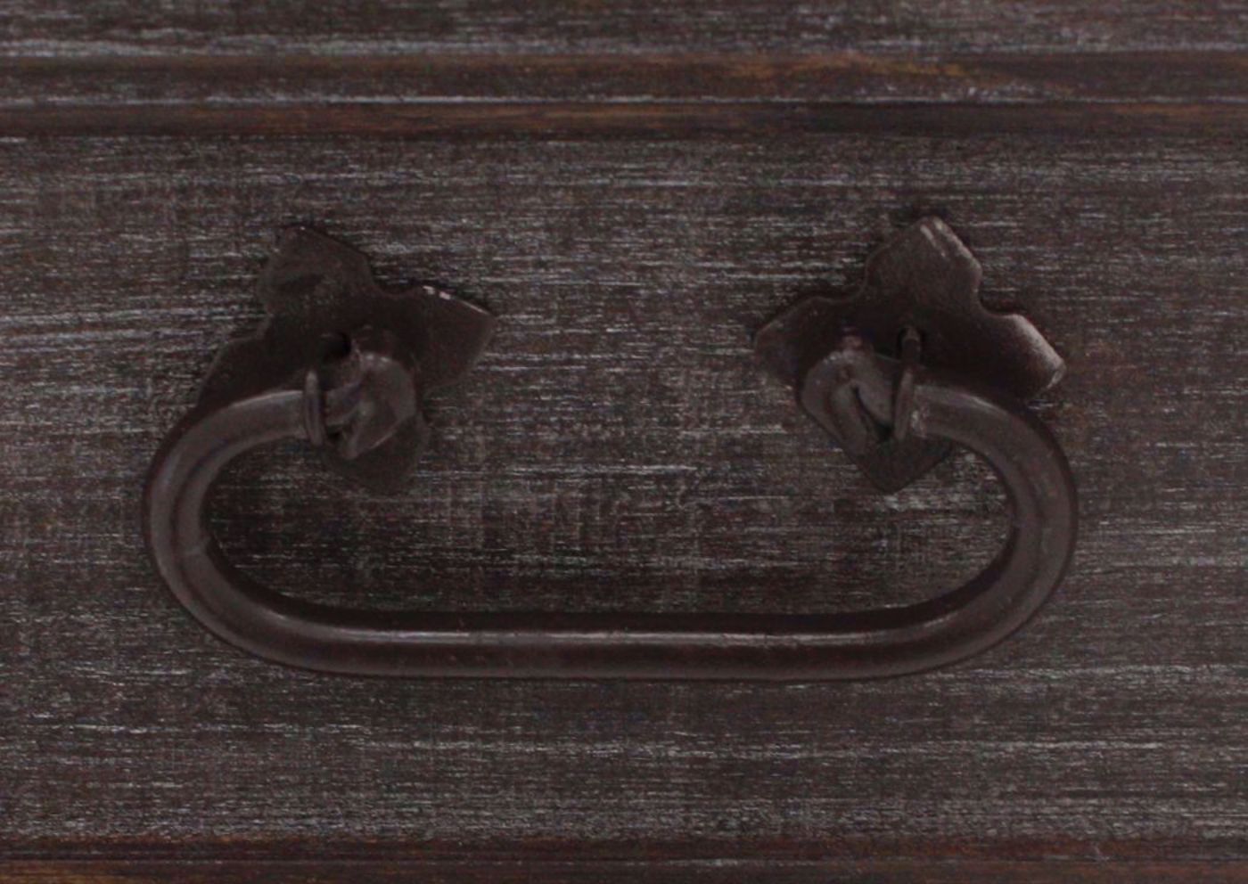 Nero Hall Tree, Barnwood, Drawer Pull | Home Furniture Plus Bedding