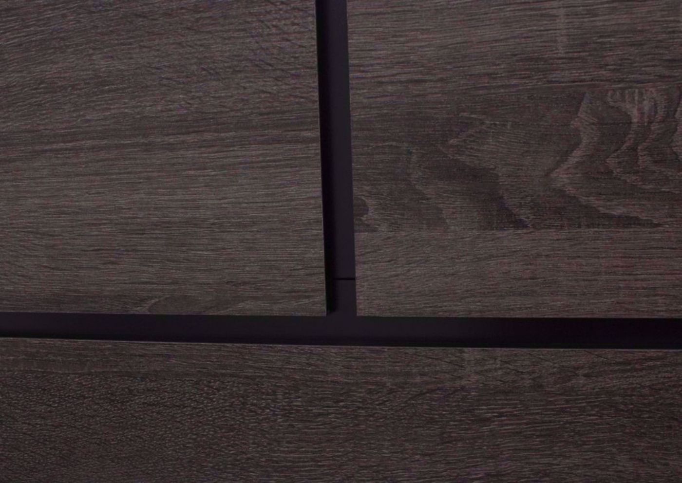 Smoky Brown Ackerson Queen Bed Showing the Headboard Detail | Home Furniture Plus Mattress