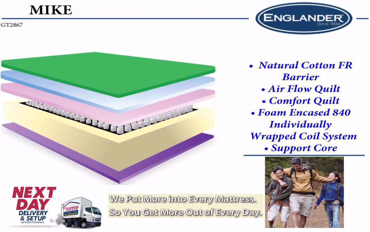 Englander Mattress Mike Queen Home Furniture