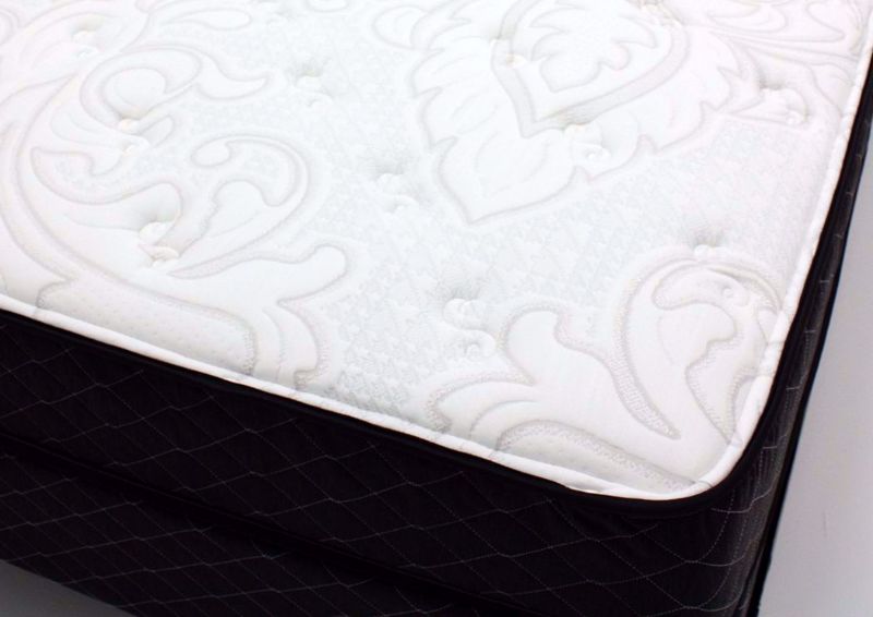 Close Up Showing Quilting Details King Size Mike Mattress by Englander | Home Furniture Plus Mattress