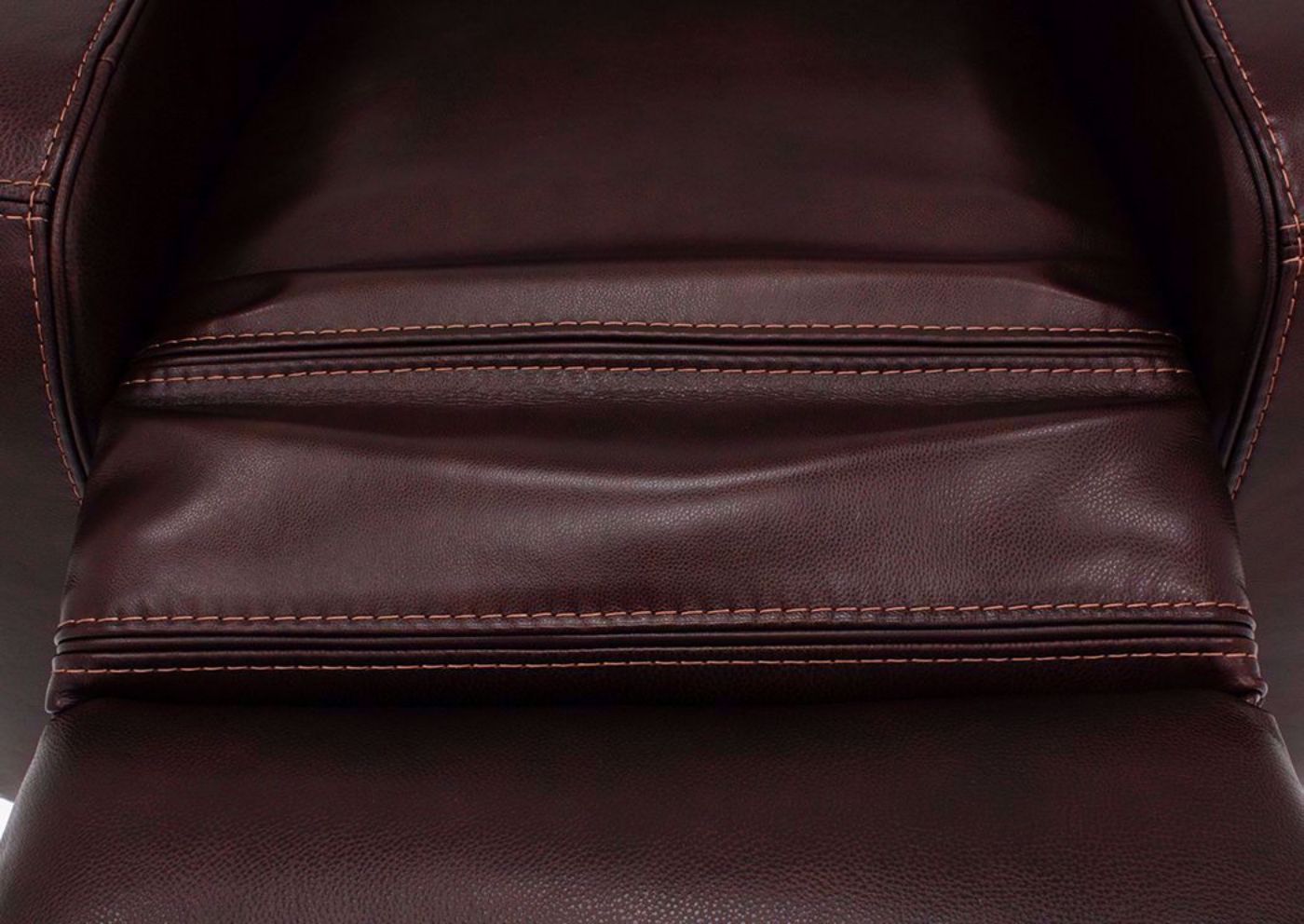 Branson POWER Rocker Recliner, Brown, Chaise Open Detail | Home Furniture Plus Mattress