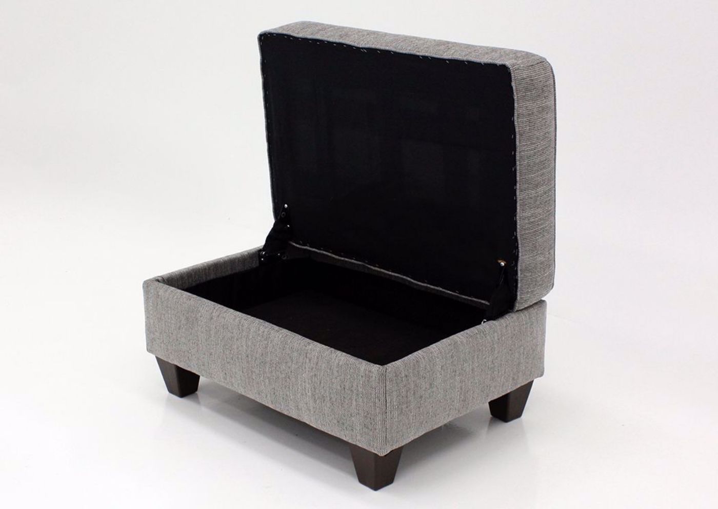 Picture of Danton Storage Ottoman - Gray