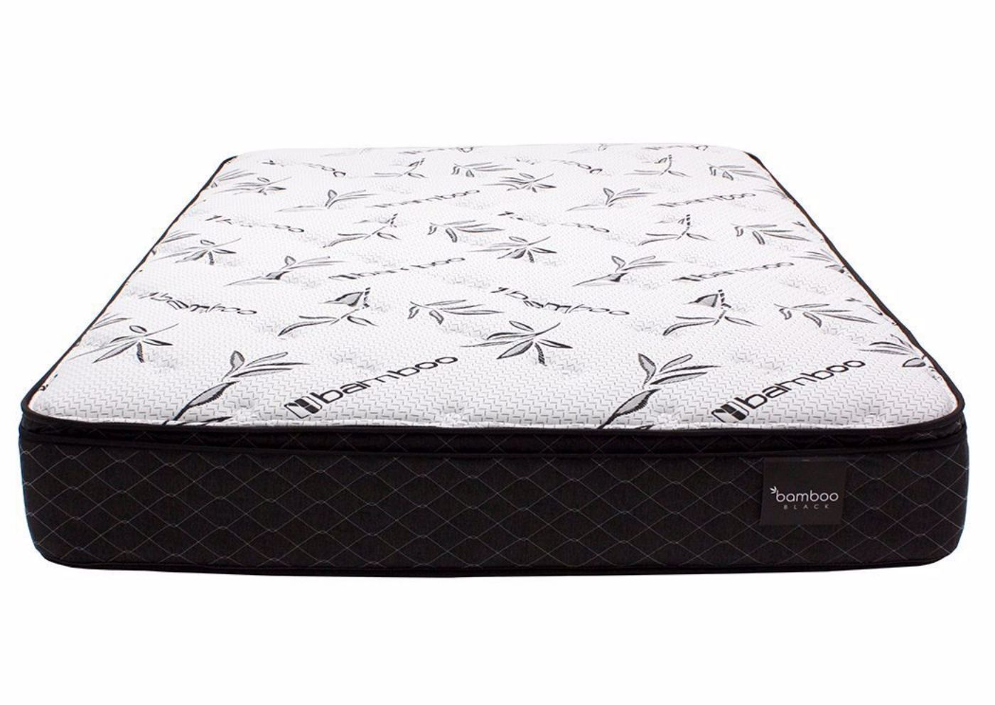 Picture of Bamboo Black Pillow Top Queen Mattress