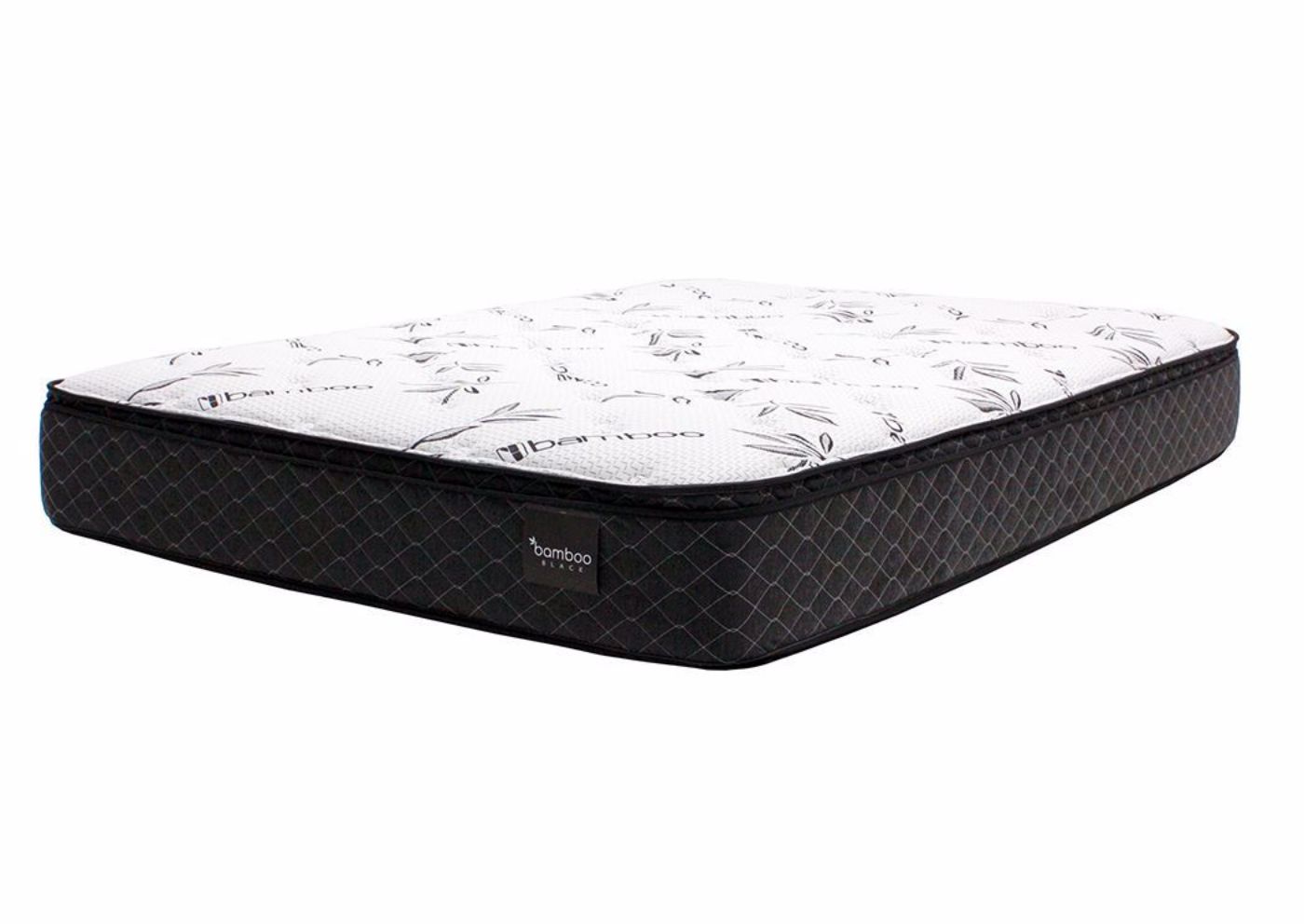 Picture of Bamboo Black Pillow Top Queen Mattress