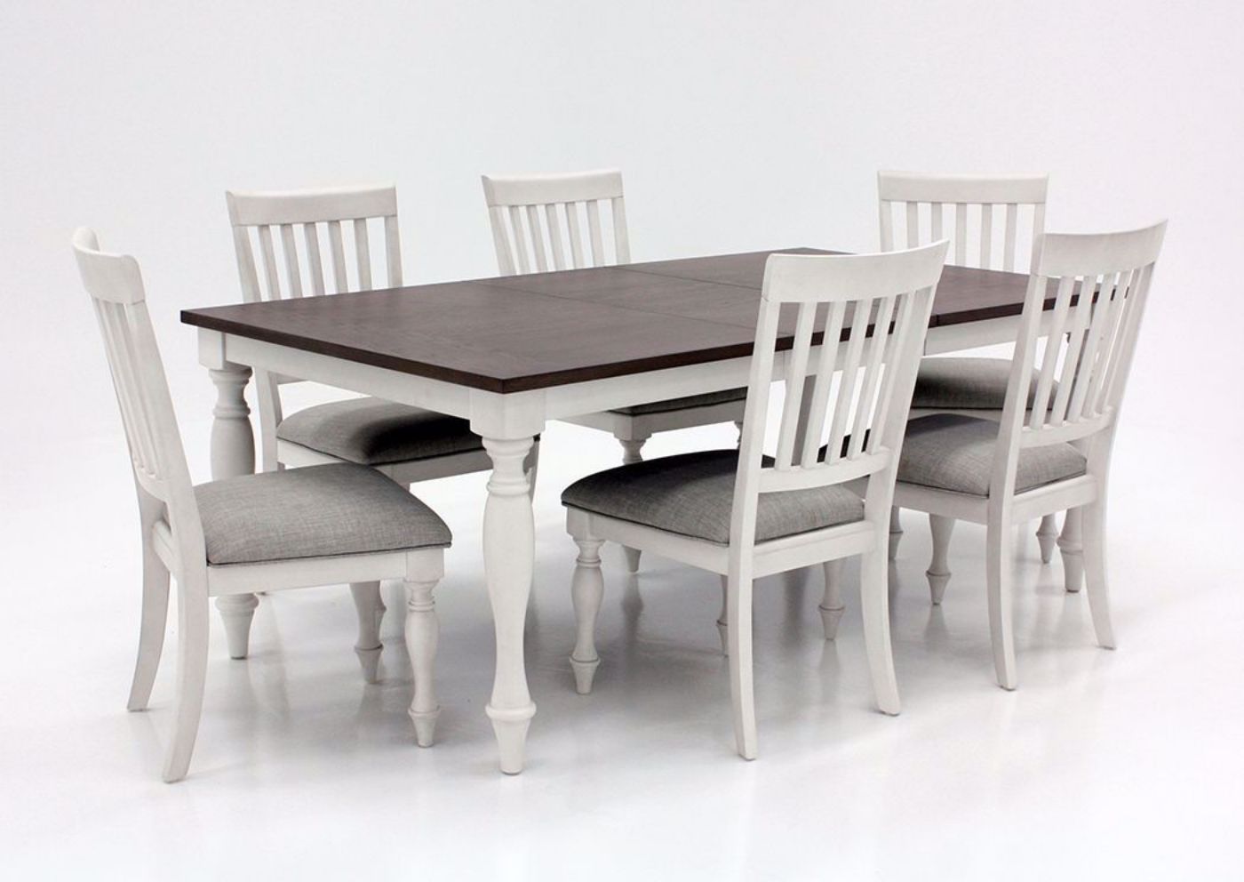 Picture of Grand Bay 7 Piece Dining Table Set - White