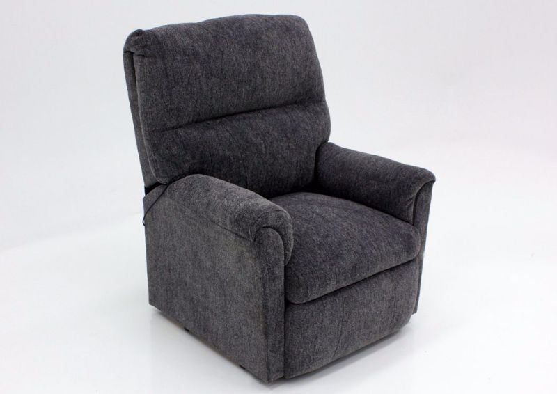 Slightly Angled View of the Vista Lift Recliner with Gray Upholstery | Home Furniture Plus Bedding