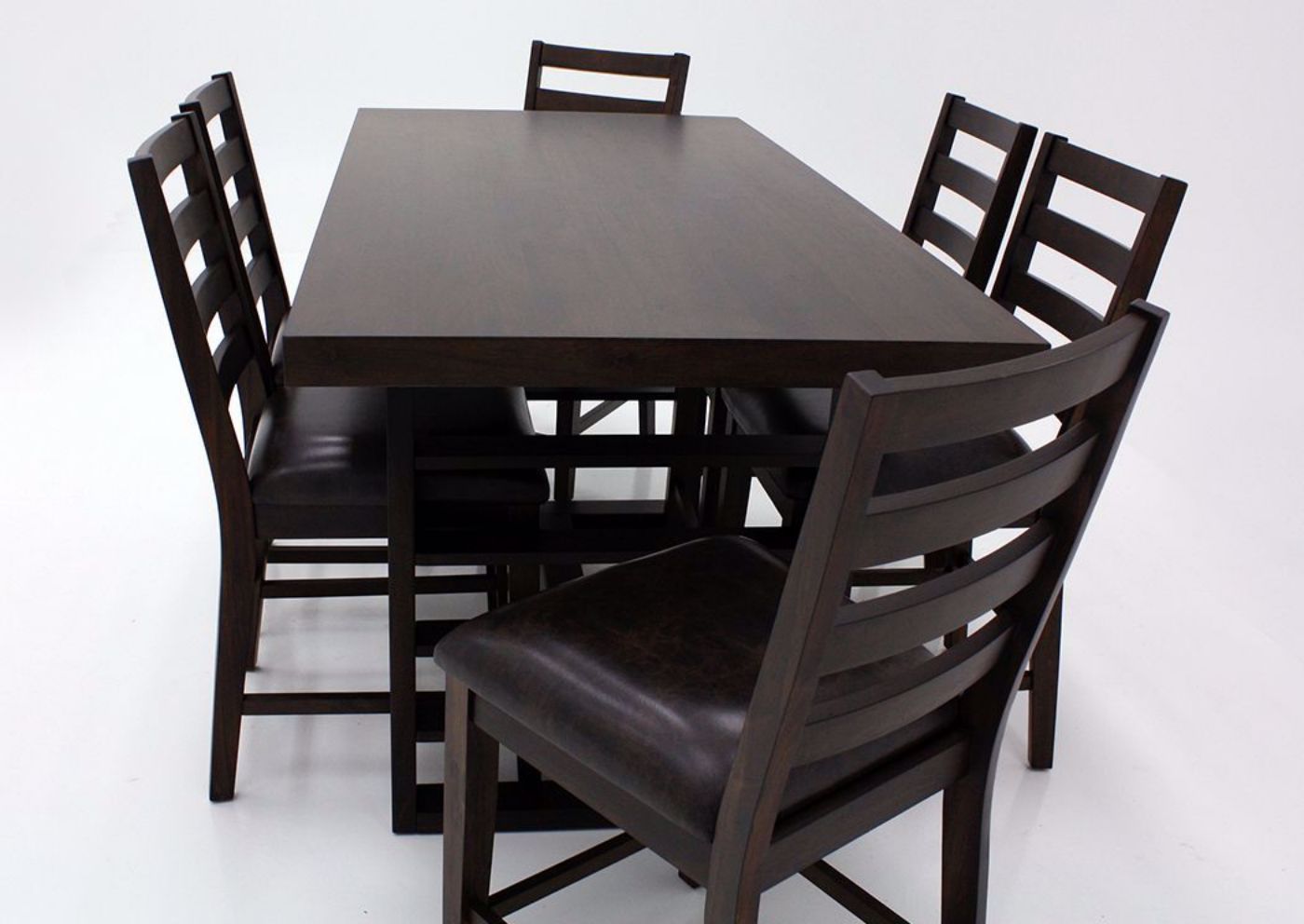 Picture of Summerlin 7 Piece Dining Table Set - Brown