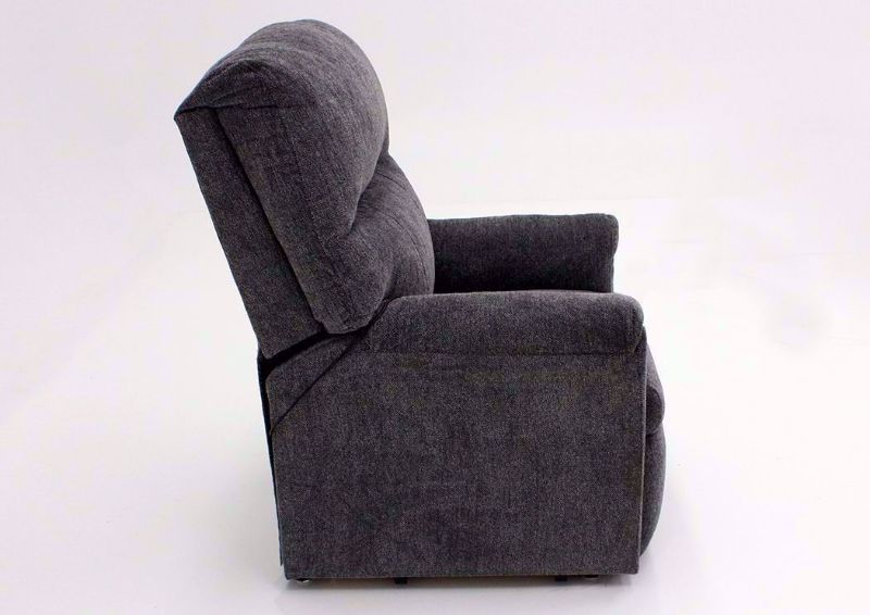 Gray Vista Lift Recliner, Side View | Home Furniture Plus Bedding