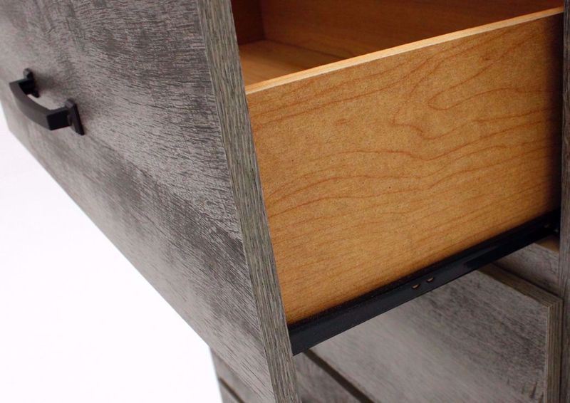 Jourdan Creek Nightstand, Brown, Metal Drawer Glides | Home Furniture Plus Bedding