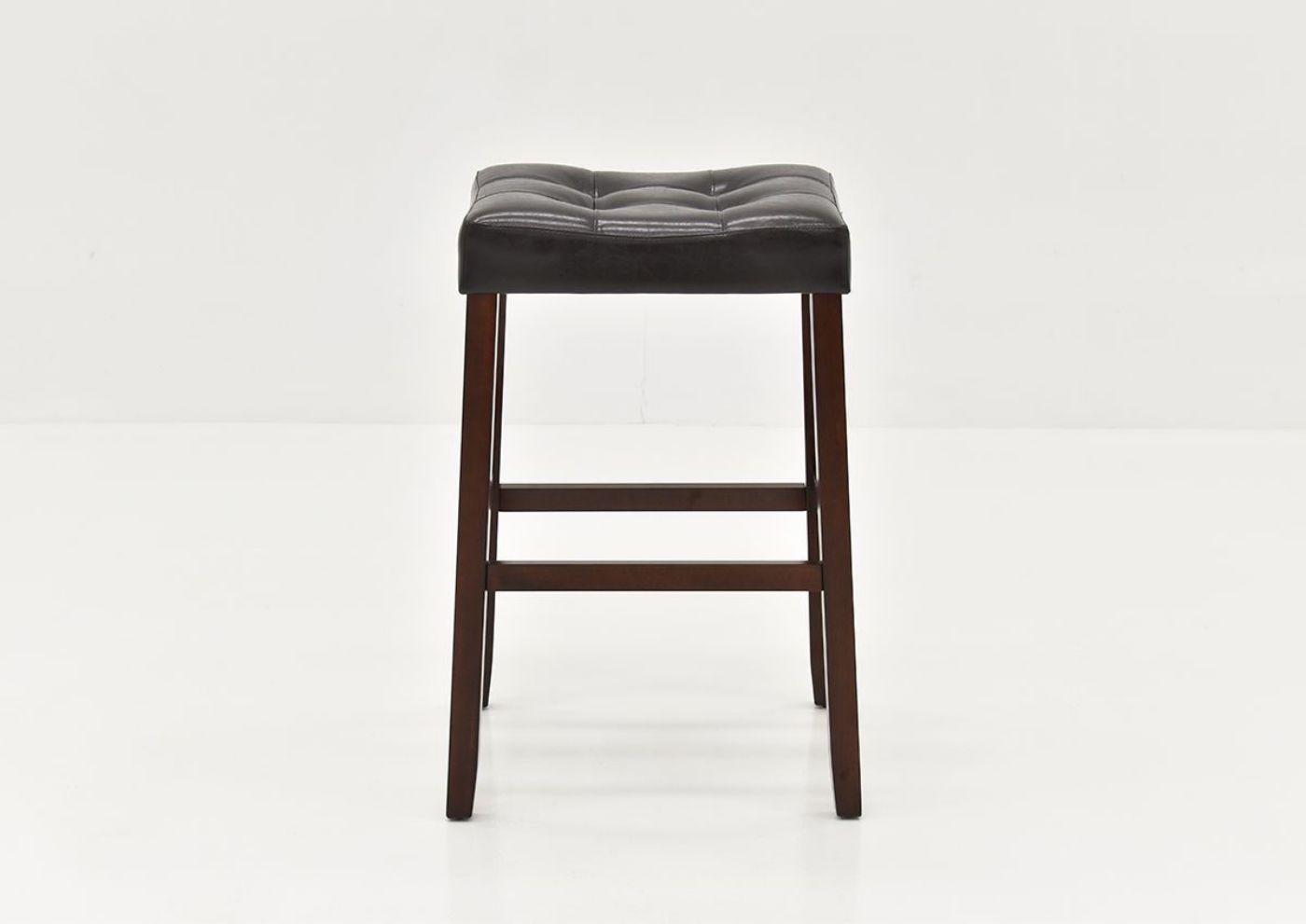 Front View of the Belmar 30-Inch Barstool in Dark Brown by Crown Mark International | Home Furniture Plus Bedding