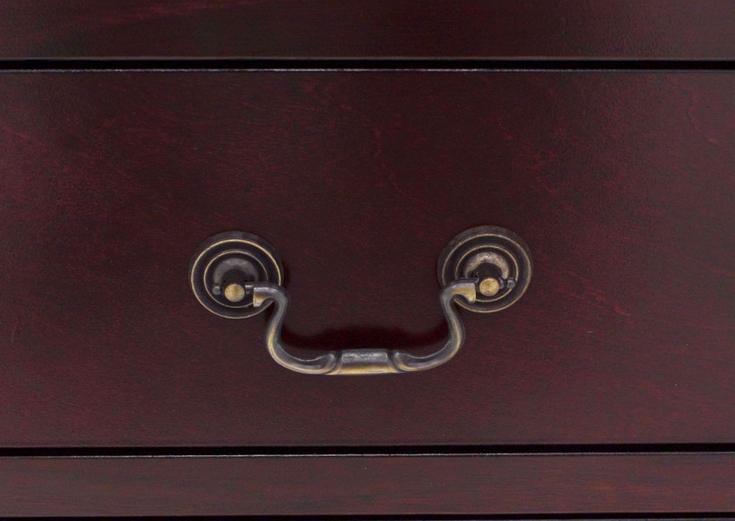 Louis Philippe Dresser with Mirror – Brown