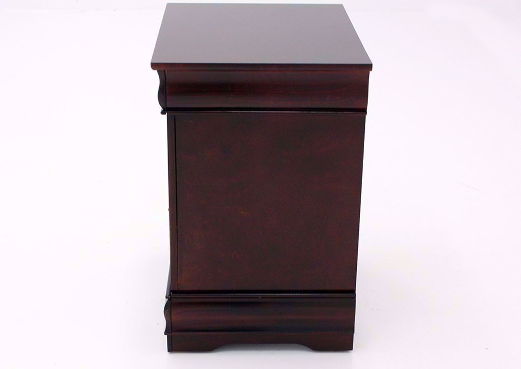 Louis Philippe Louis Philippe Style 2 Drawer Nightstand with Hidden Je
