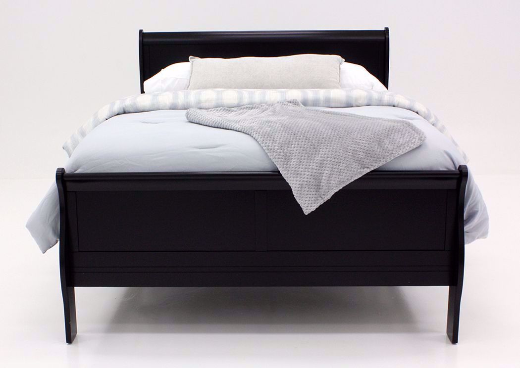 LOUIS PHILIPPE E.King Bed, Gray – Sleep Center