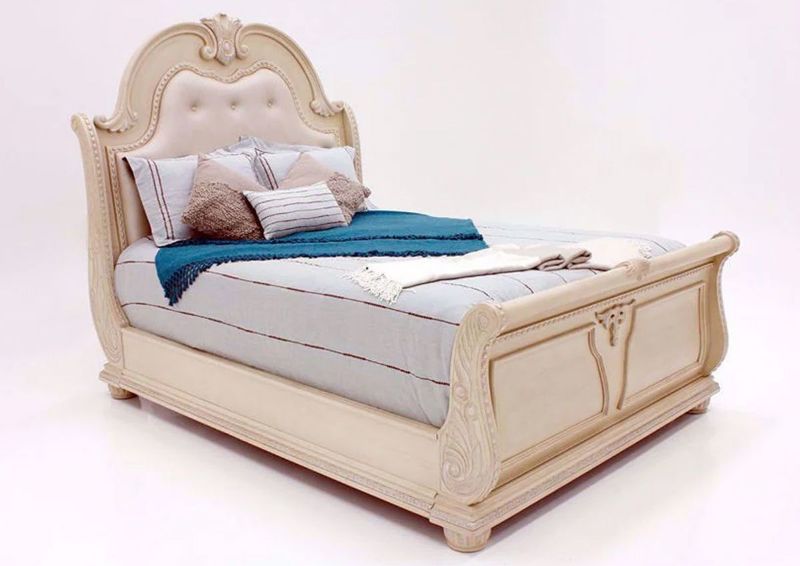 Picture of Stanley Queen Size Bed – White