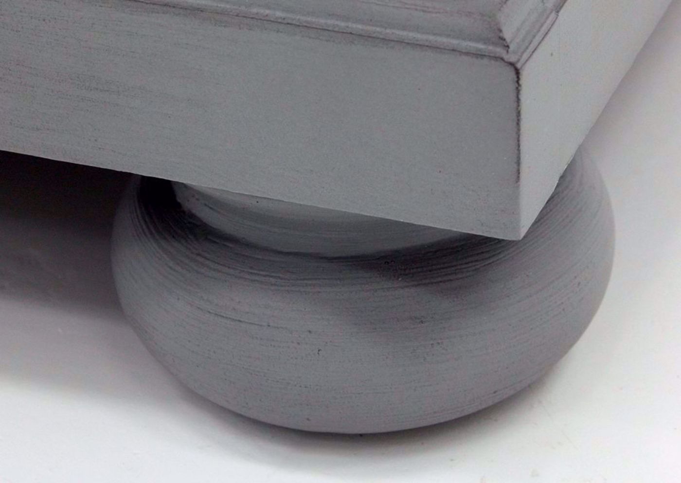Bellville Chest of Drawers, Gray, Foot Detail | Home Furniture Plus Bedding