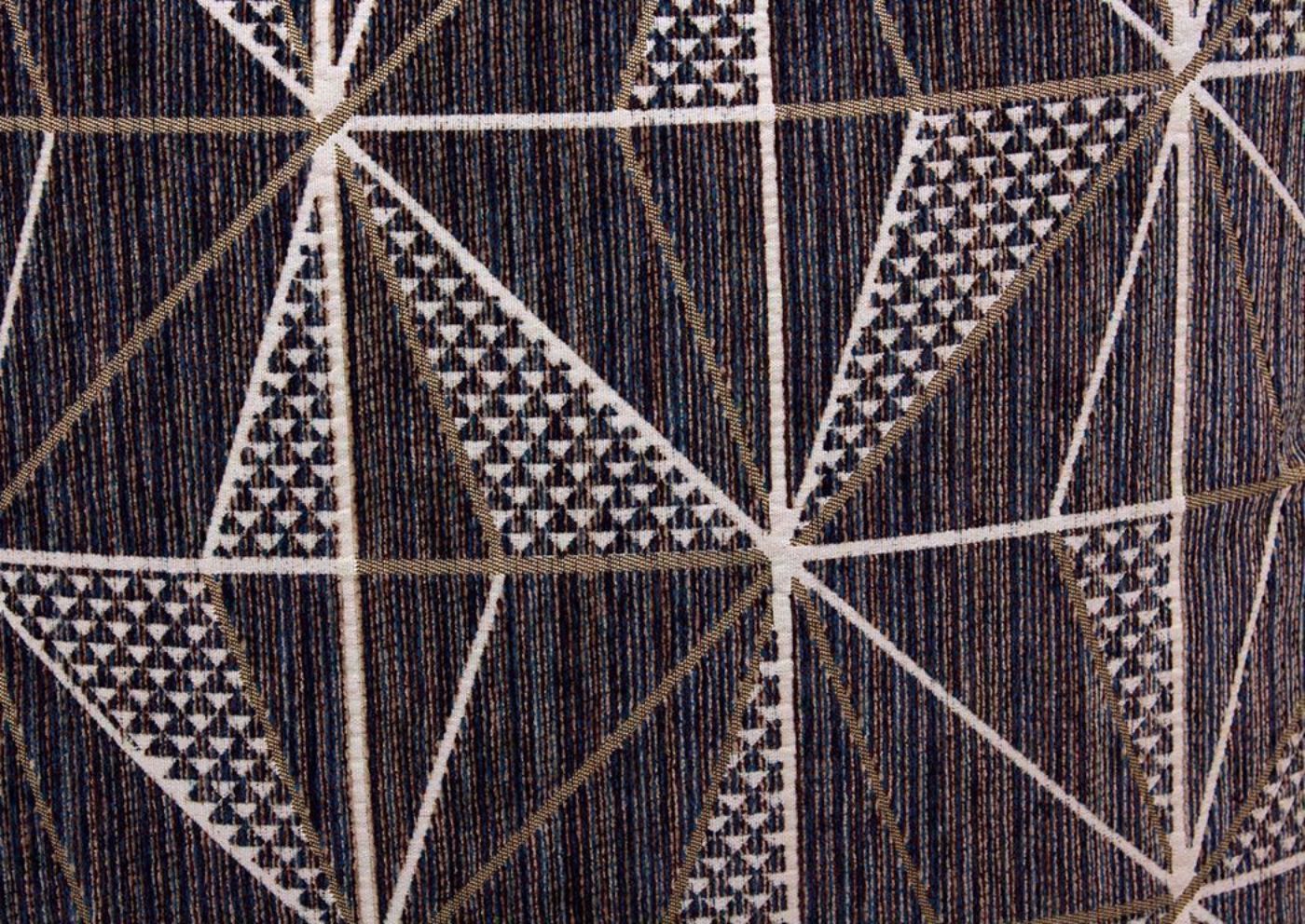 Brown and Beige Geometric Patterned Accent Pillow Fabric of the Off White Marciana Living Room Collection by Ashley Furniture | Home Furniture Plus Bedding