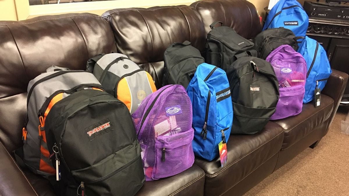 With the Help of a Once Homeless Man, Home Furniture Collects Backpacks for Homeless