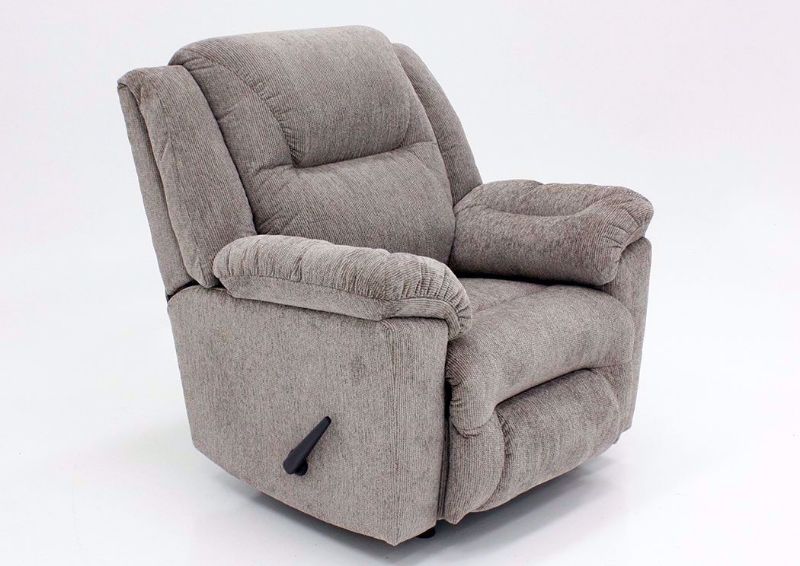 Donnelly Recliner, Tan, Angle | Home Furniture Plus Mattress