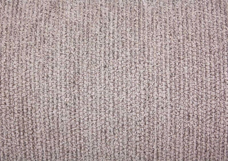 Close Up of Tan Microfiber Upholstery Covering the Donnelly Power Activated Sofa, Loveseat and Recliner by Franklin | Home Furniture + Mattress