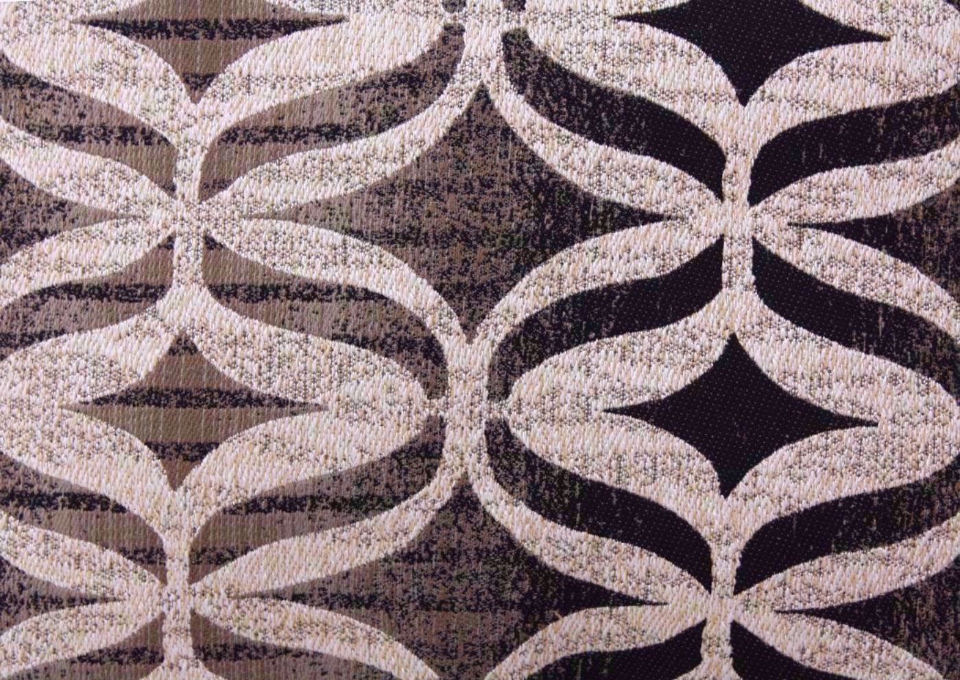 Close Up of Brown and Beige Patterned Fabric of the Accent Pillows on the Donnelly Power Activated Sofa and Loveseat by Franklin | Home Furniture Plus Bedding