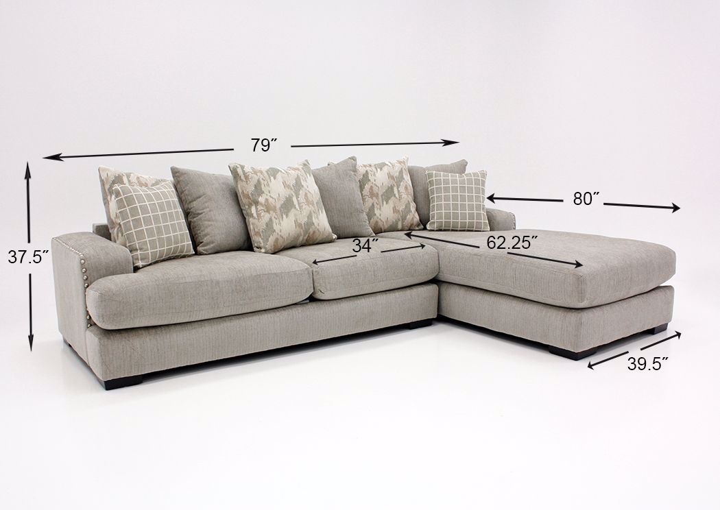 Alliance Sectional Sofa Pewter Home