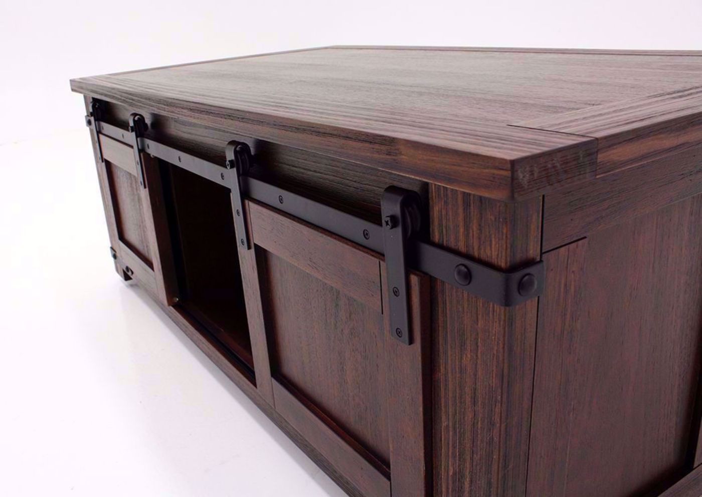 Corner View of the Budmore Coffee Table by Ashley Furniture | Home Furniture Plus Bedding