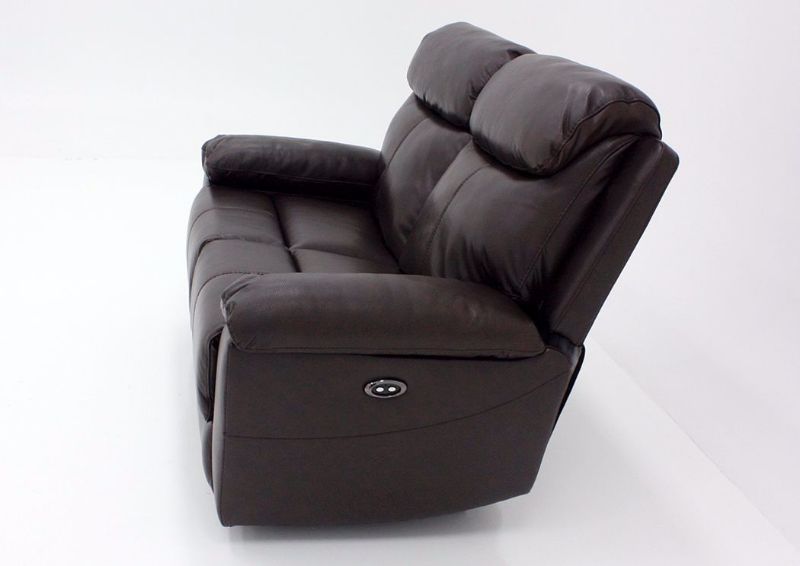Picture of Fenway Power Reclining Loveseat - Brown