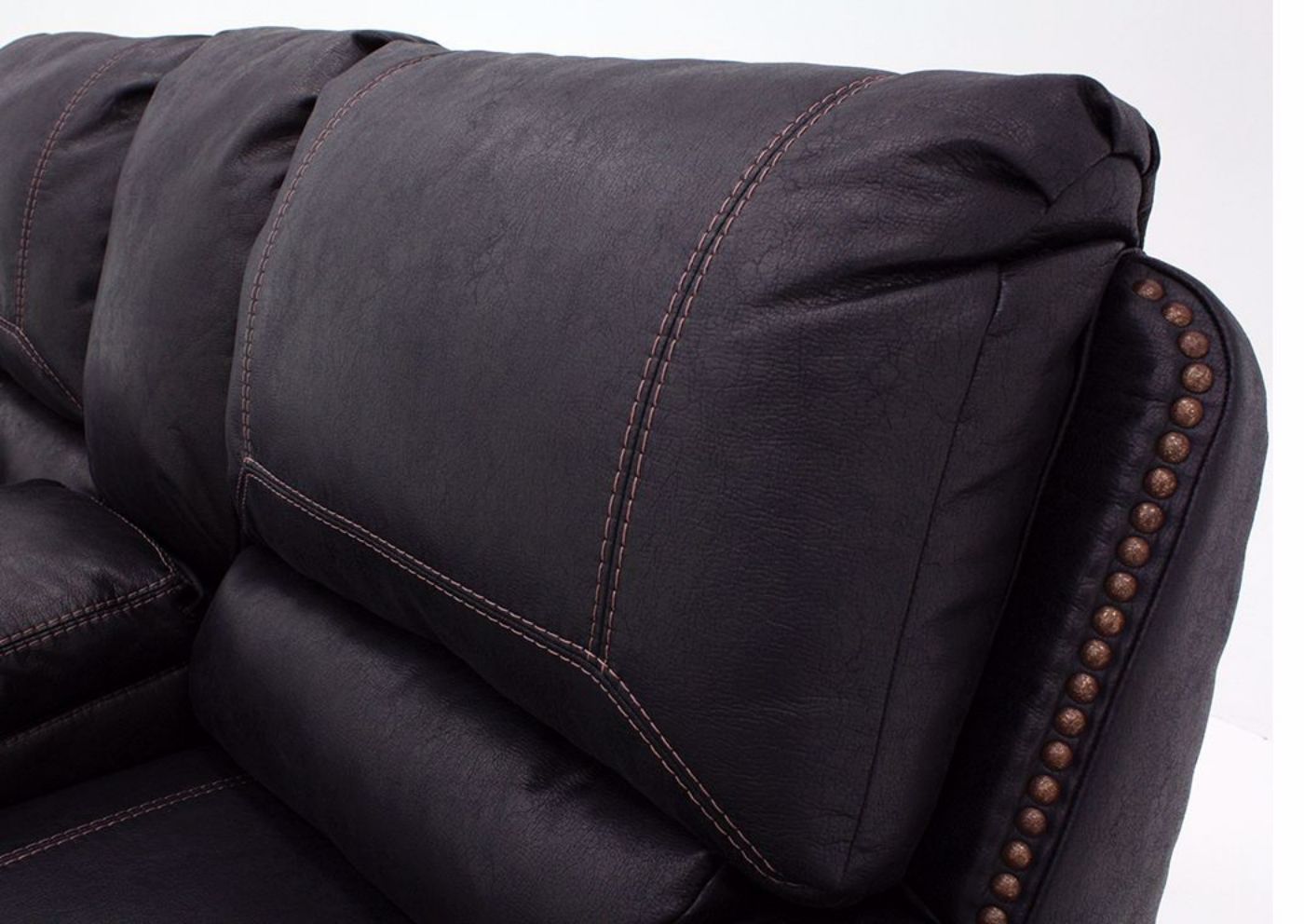 Picture of Milhaven Reclining Loveseat - Black