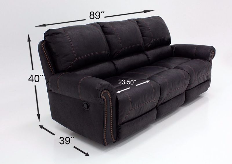Picture of Milhaven Reclining Sofa Set - Black