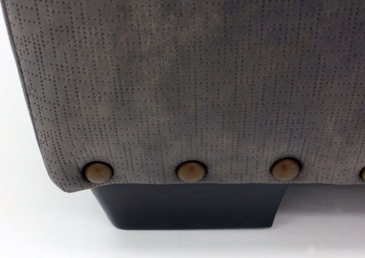 Picture of Brewhouse Ottoman - Taupe Brown