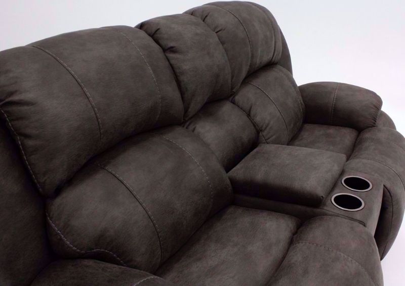 Denali Reclining Loveseat Steel Gray Home Furniture