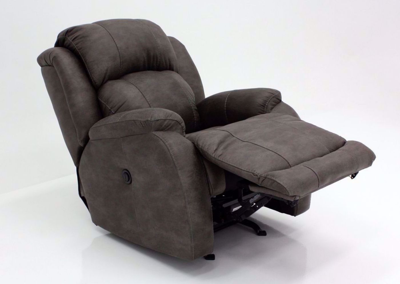 Partially Reclined Denali Power Recliner by HomeStretch | Home Furniture + Mattress