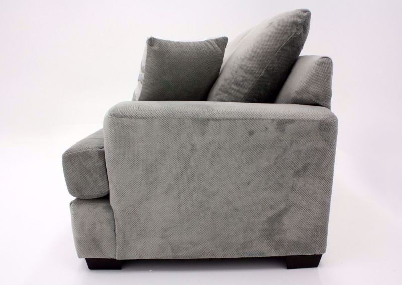 Cooper Sofa, Platinum Gray, Side View | Home Furniture Plus Bedding