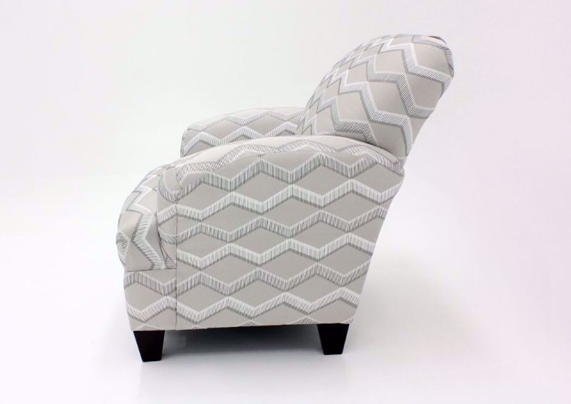 Colfax Accent Chair, Gray, Side View | Home Furniture Plus Bedding