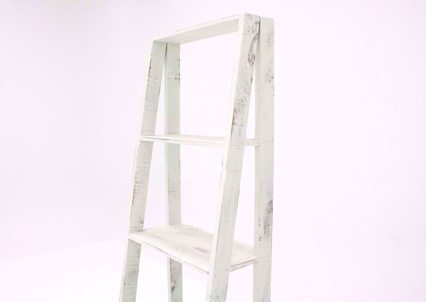 Ladder Bookcase White Home Furniture Plus Bedding and Mattress Center