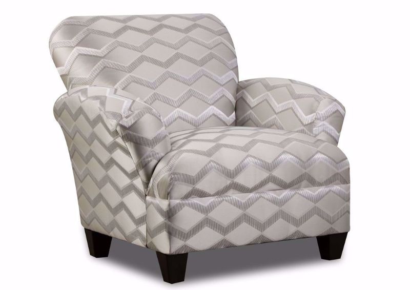 Colfax Accent Chair, Gray, Angle | Home Furniture Plus Bedding