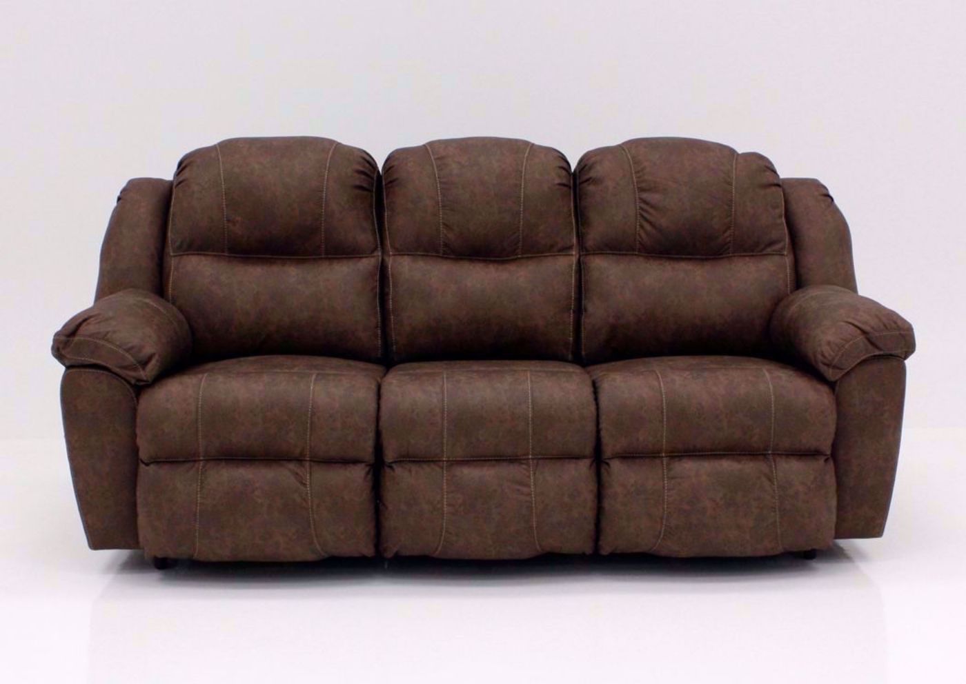 Brown Victory POWER Sofa, Front Facing | Home Furniture Plus Bedding