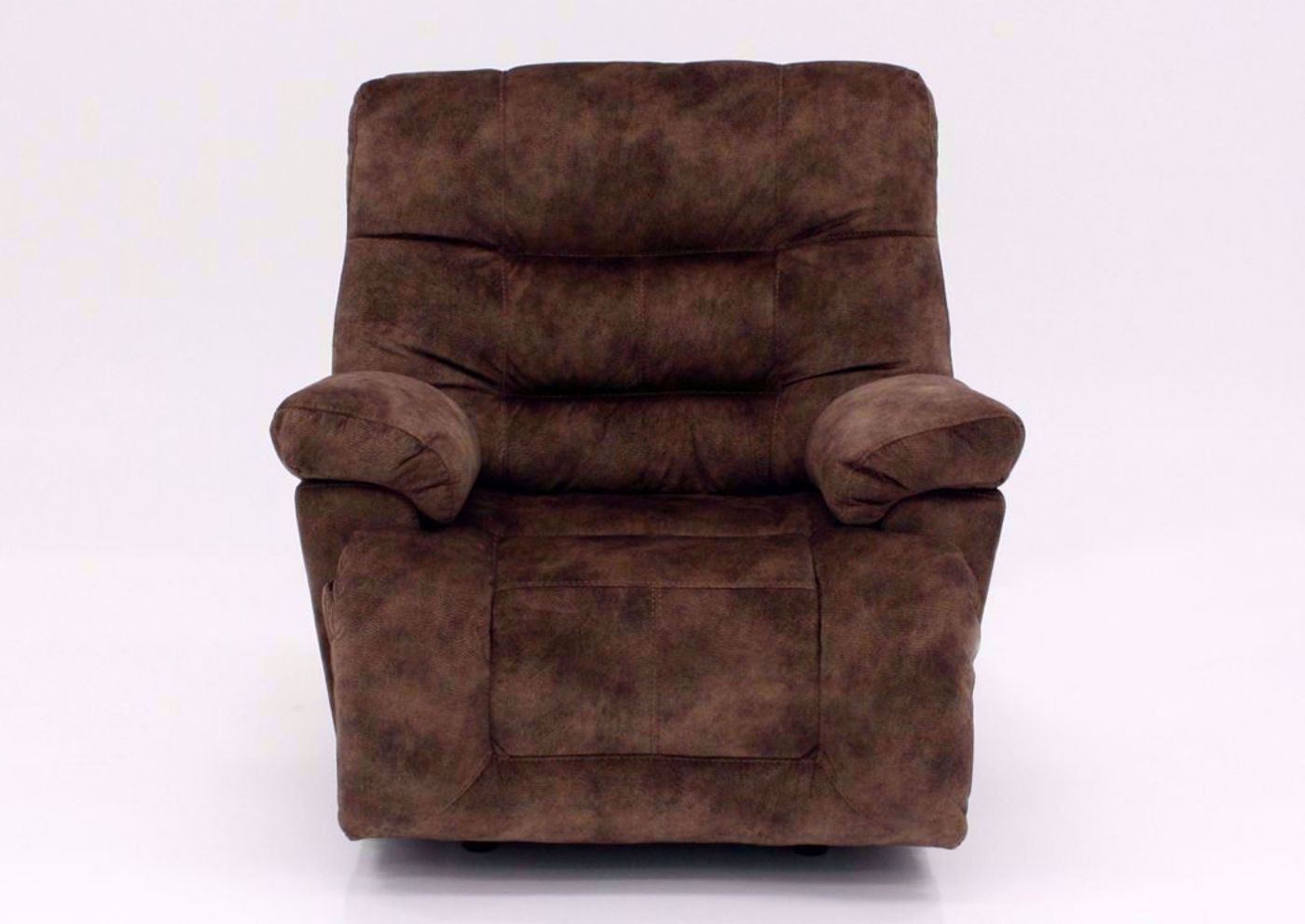 Light Brown Boss POWER Rocker Recliner, Front Facing | Home Furniture Plus Mattress