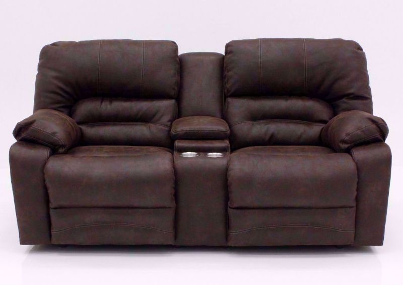 Brown Legacy Reclining Loveseat, Front Facing | Home Furniture Plus Bedding