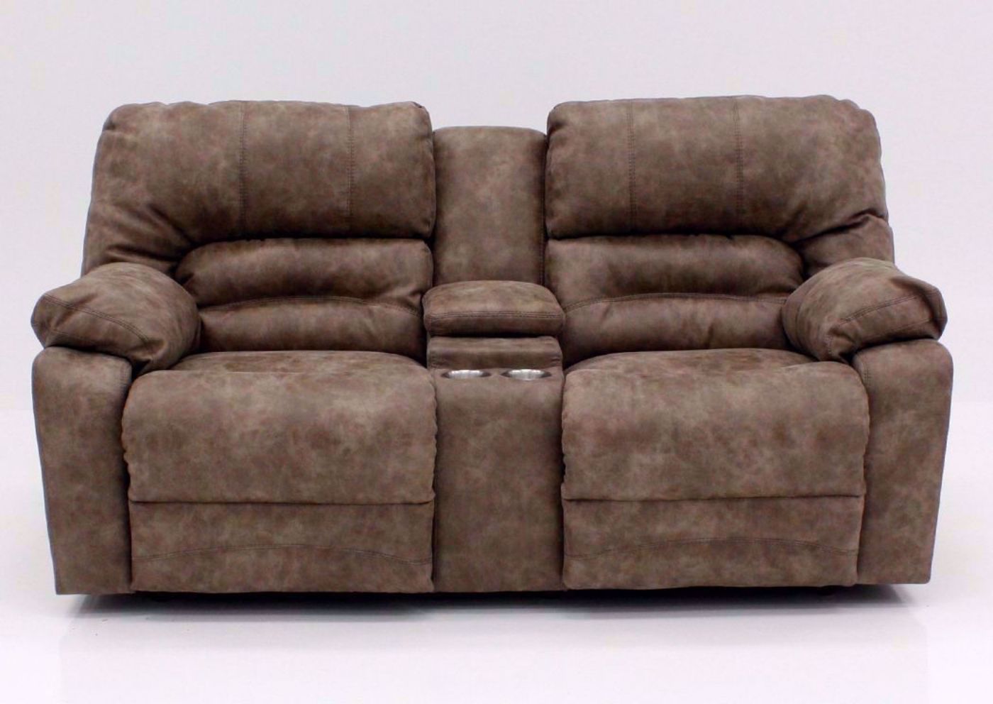 Tan Legacy Reclining Loveseat, Front Facing | Home Furniture Plus Bedding