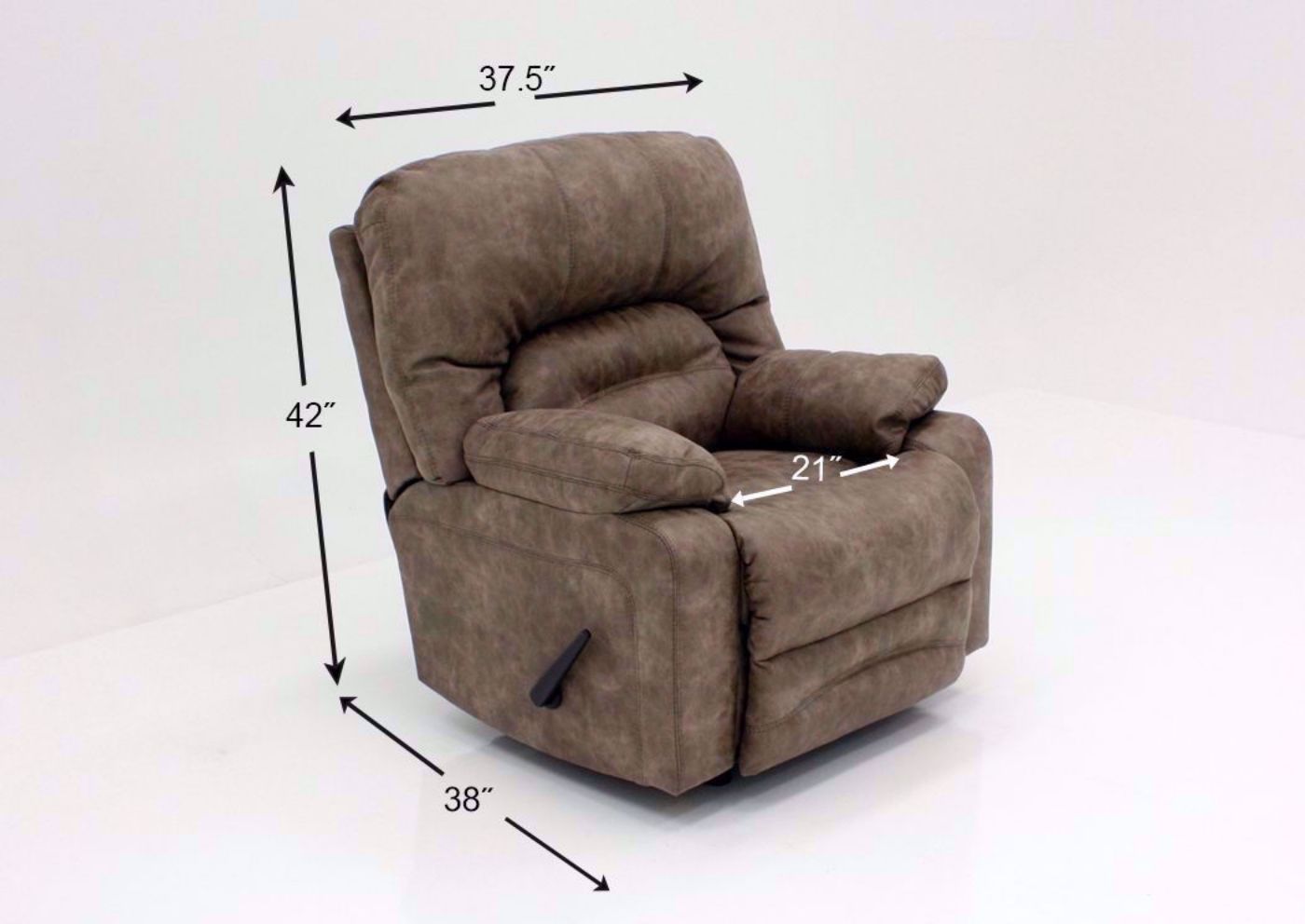 Tan Legacy Rocker Recliner Dimensions | Home Furniture Plus Mattress