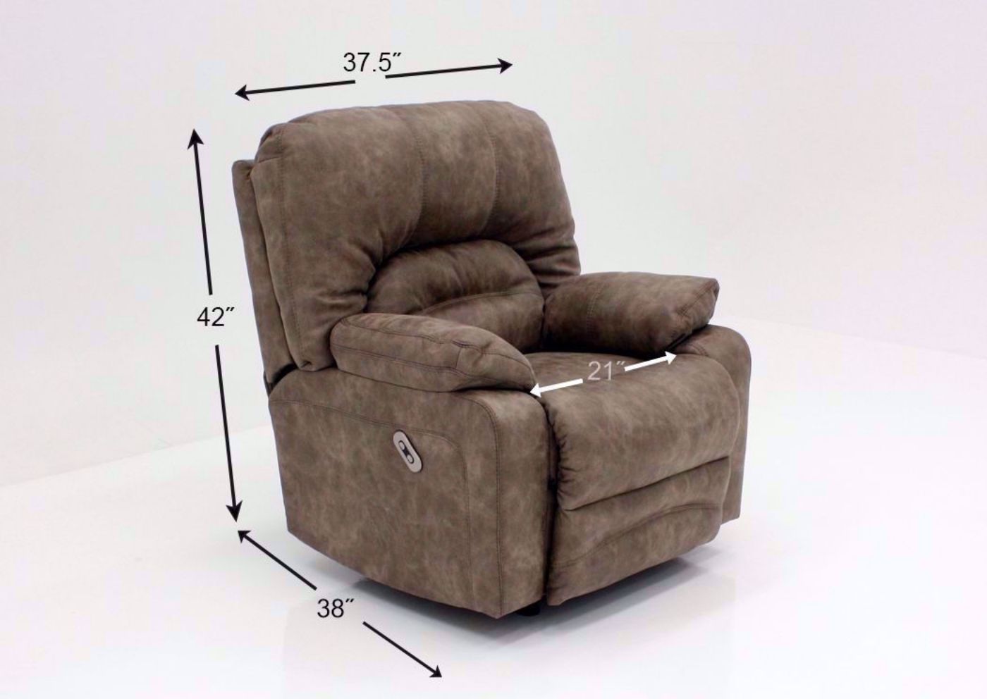 Tan Legacy POWER Rocker Recliner Dimensions | Home Furniture Plus Mattress