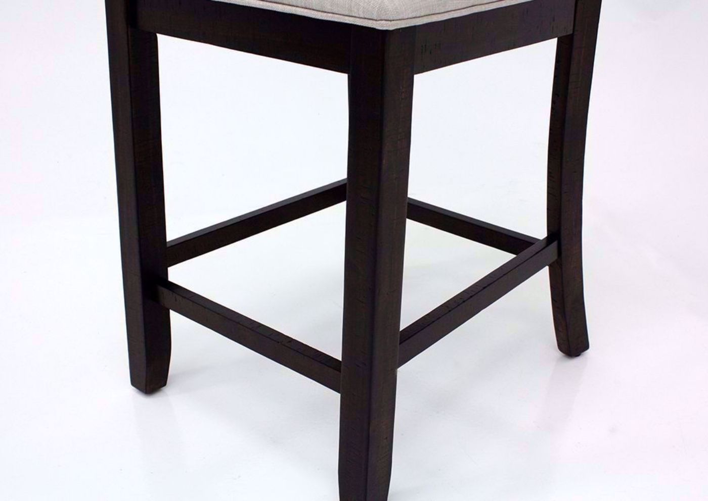 Warm Brown Colorado Bar Stools Showing the Wood Leg Detail | Home Furniture Plus Mattress