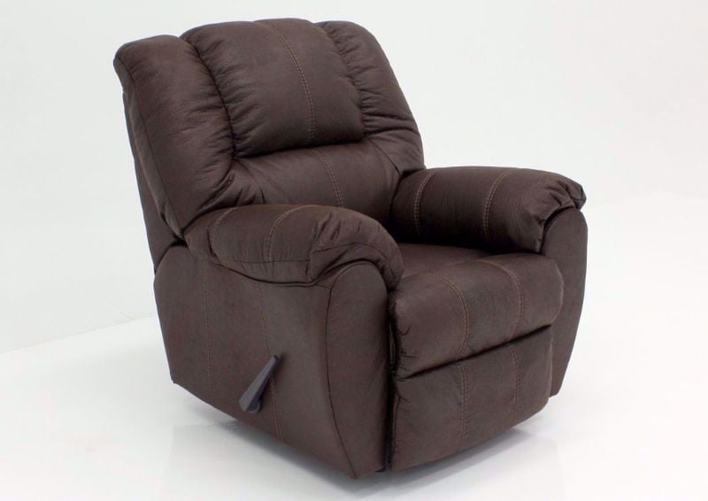 Dark Walnut Brown McGann Rocker Recliner by Ashley Furniture | Home Furniture Plus Bedding